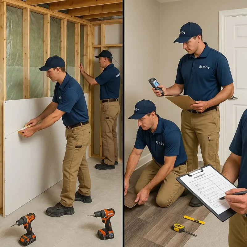 Repairs and Reconstruction process in Otterbein, IN